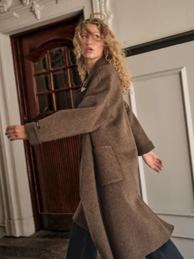 Manteau en laine - Mos Mosh