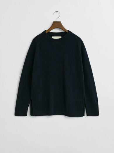 Pull col rond en laine et cachemire - GANT