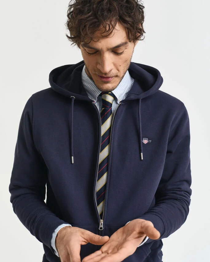 Sweat à capuche zippé - GANT