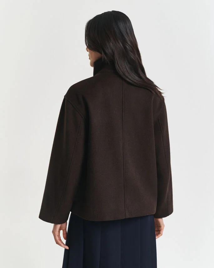 Veste courte zippée en laine - GANT