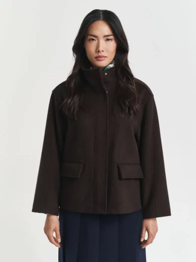 Veste courte zippée en laine - GANT