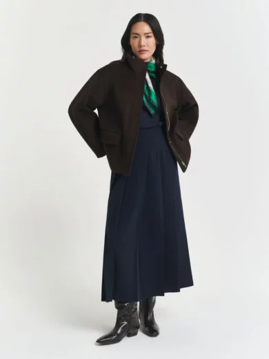 Veste courte zippée en laine - GANT