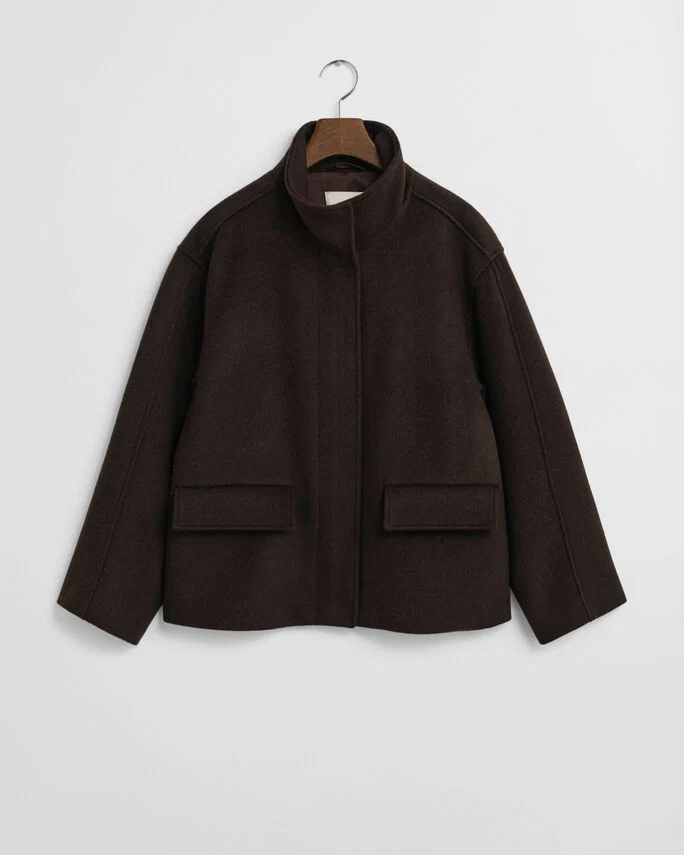 Veste courte zippée en laine - GANT