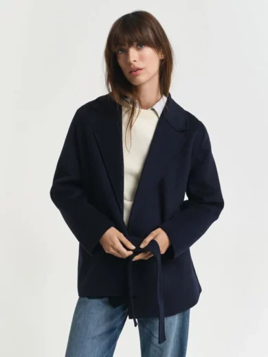 Veste cousue main avec ceinture - GANT