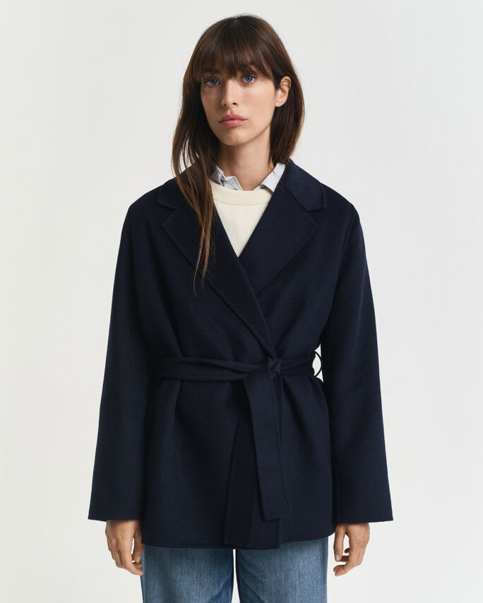 Veste cousue main avec ceinture - GANT
